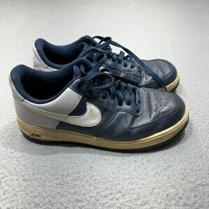 Nike Airforce 1‎ Mens 11 New York Yankees Blue 315122-413 Sneakers Athletic Air